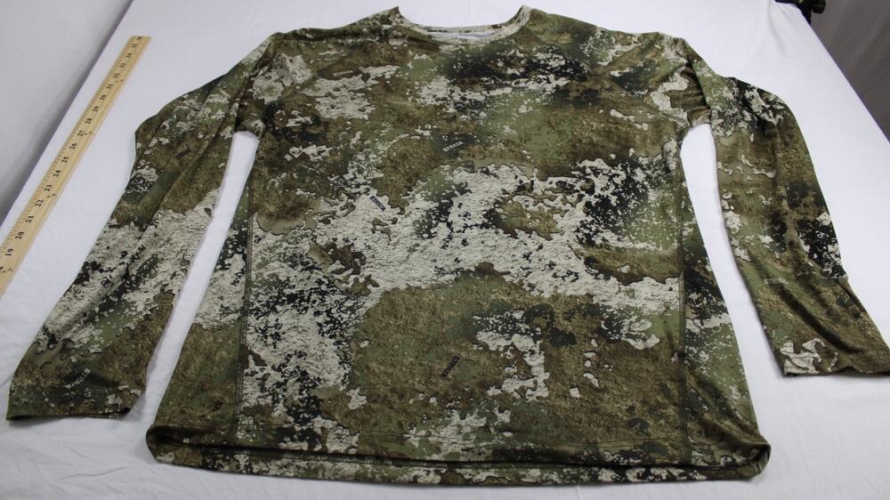 Cabela's Men's M Lightweight Performance Long Sleeve Hunting Shirt Camo Stretch